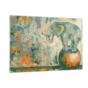 Obraz na skle - Nech žije cirkus! - 120x80 cm