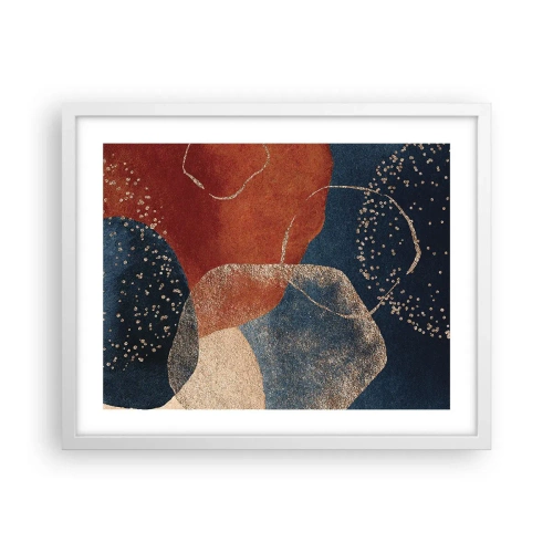 Plagát v bielom ráme - Ľahkosť bytia - 50x40 cm