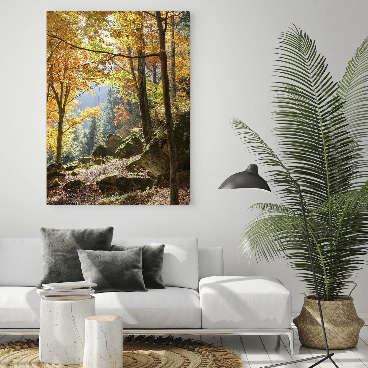 Obraz na skle - Čas na odpočinok - 50x70 cm