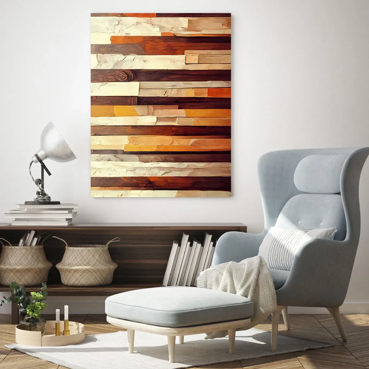 Obraz na skle - Hymna lesných stromov - 50x70 cm