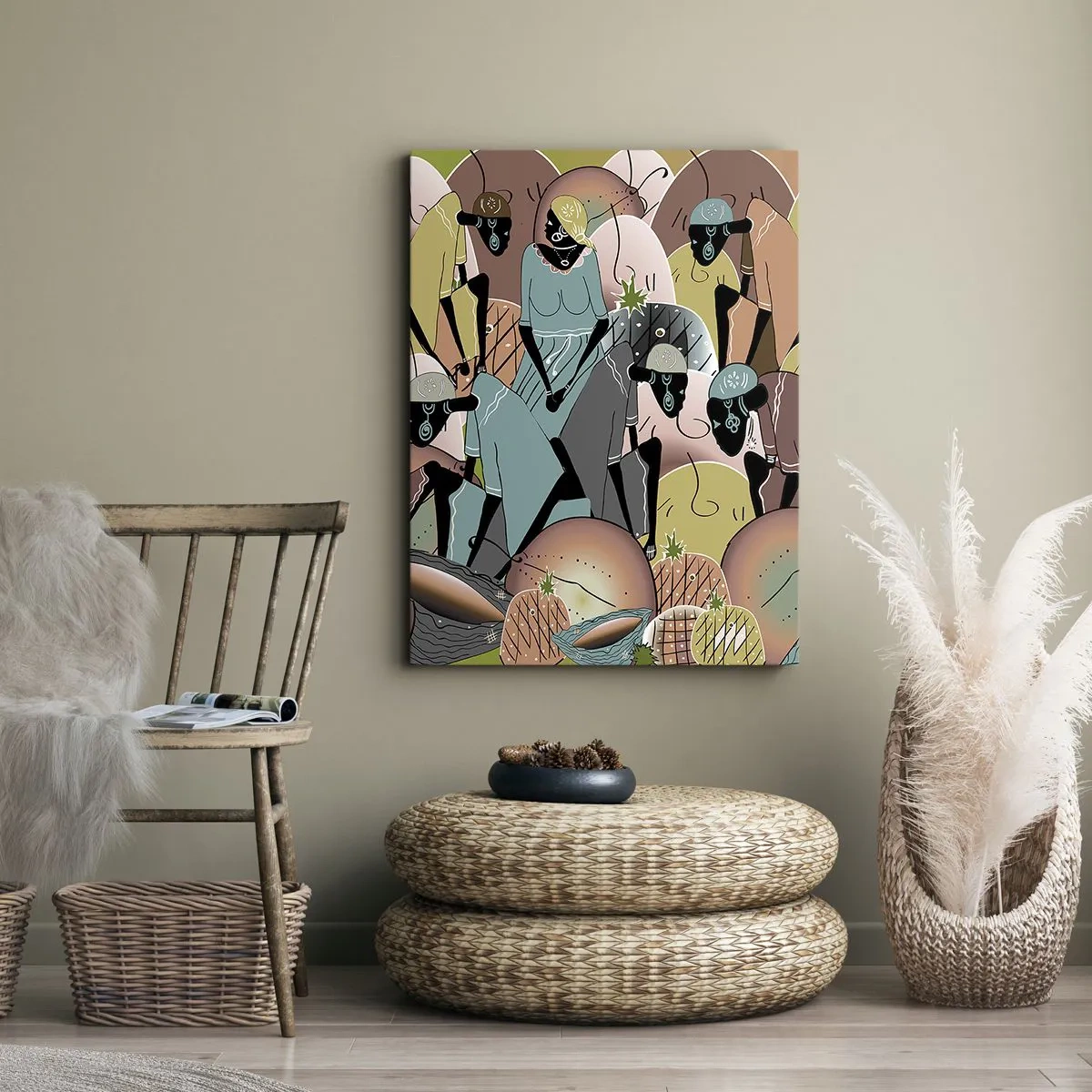 Obraz na plátne - Blíži sa veľký sviatok - 50x70 cm