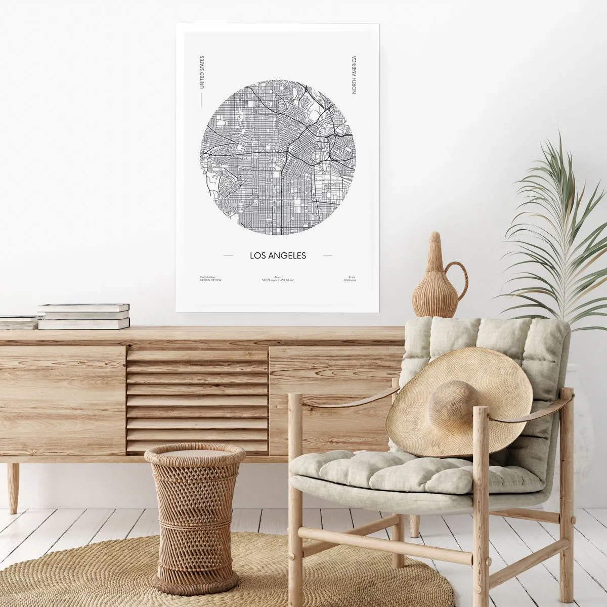 Plagát - Anatómia Los Angelesu - 61x91 cm