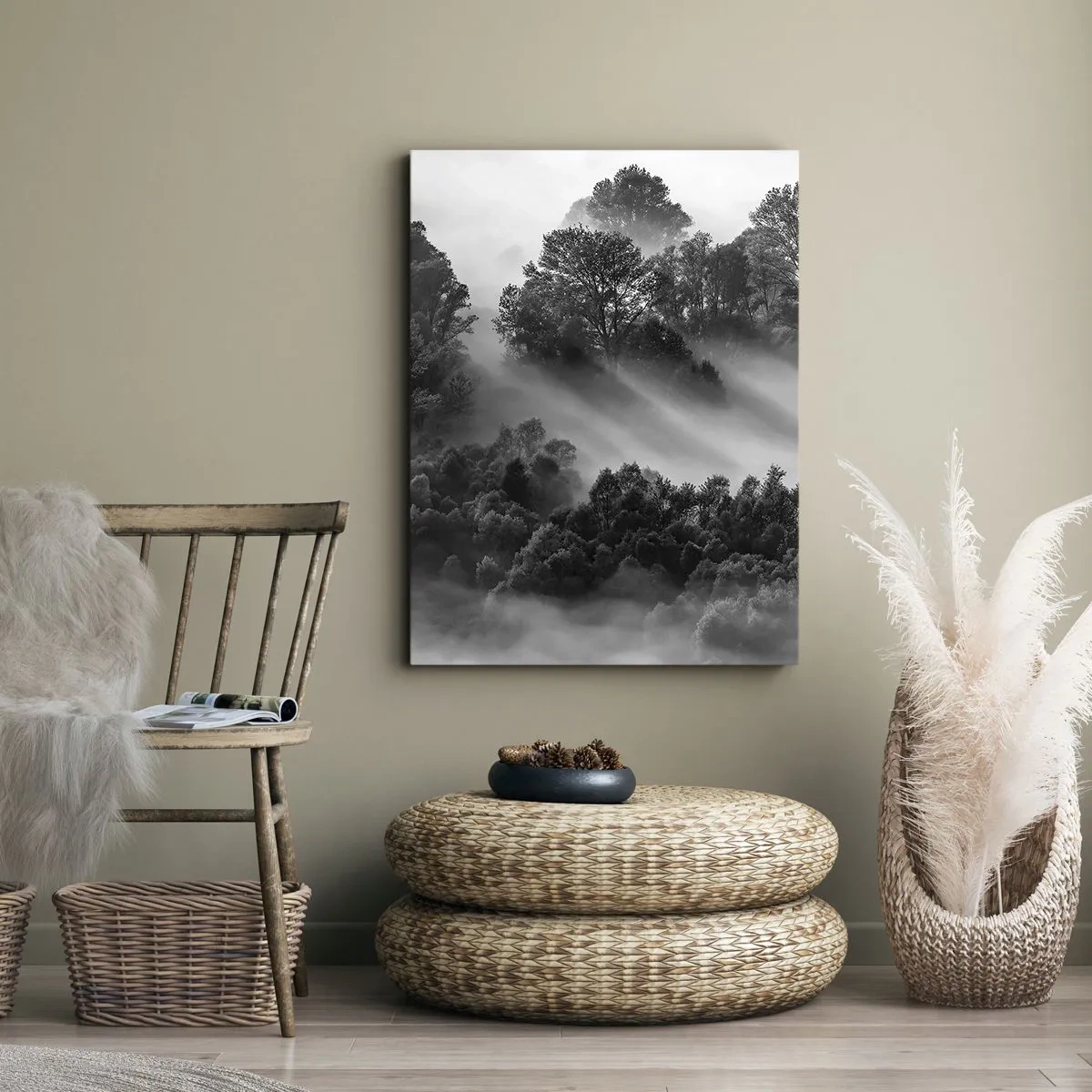 Obraz na plátne - Prebúdzanie zo spánku - 50x70 cm