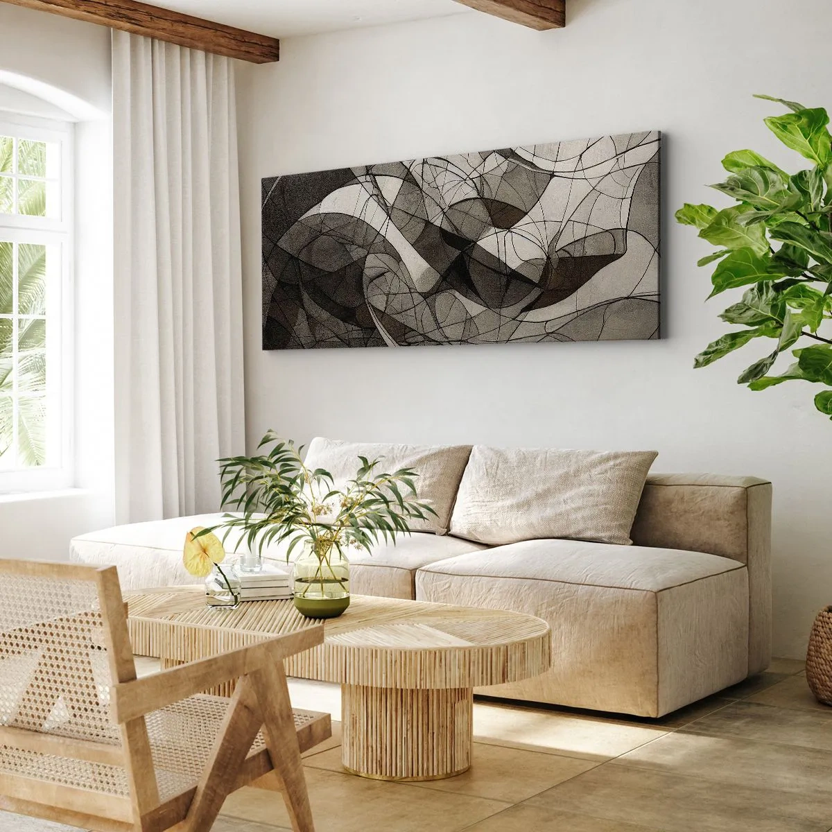 Obraz na plátne - Obeh farieb Zeme - 100x40 cm