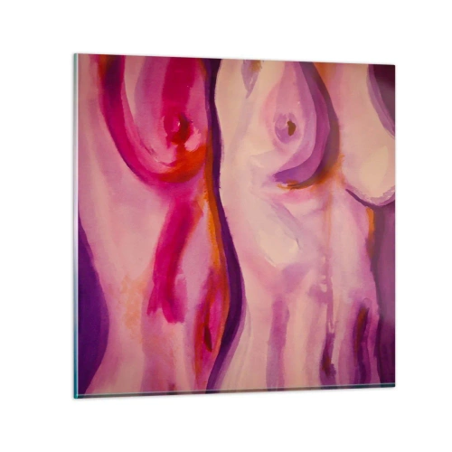 Obraz na skle - Óda na ženskosť - 60x60 cm