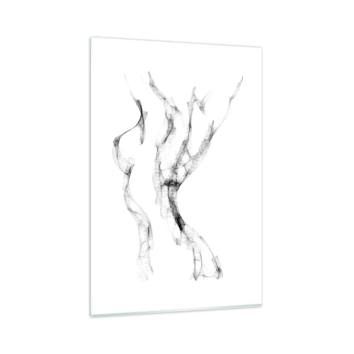 Obraz na skle - Krásna a silná - 80x120 cm