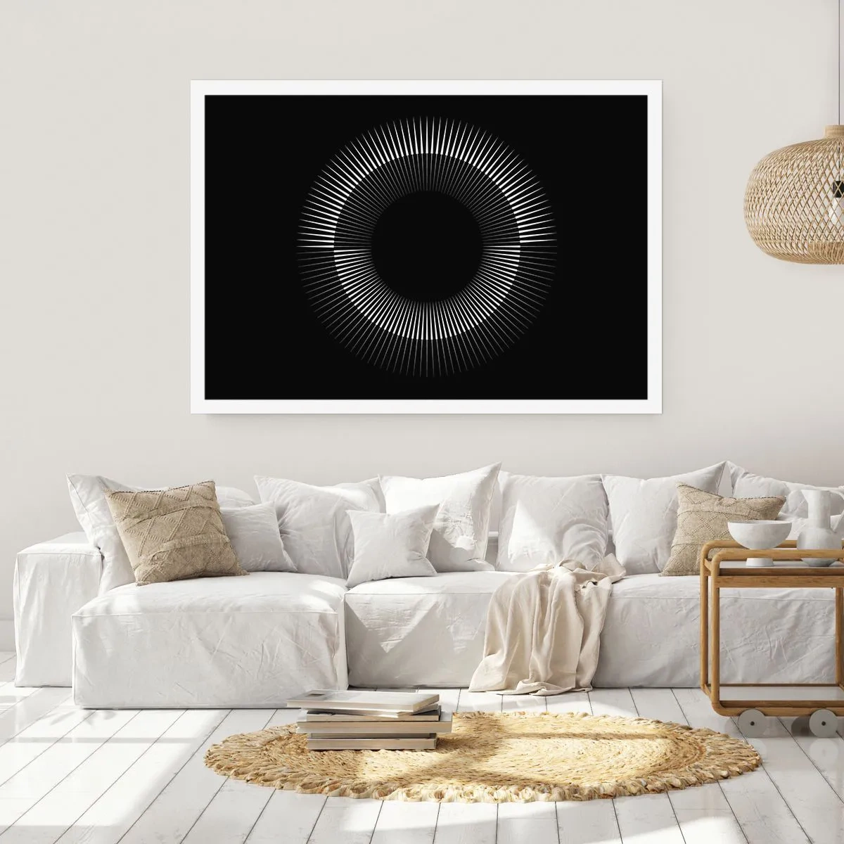 Plagát - Čierne slnko - 70x50 cm