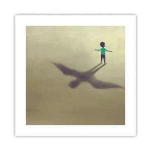 Plagát - Hrdina budúcnosti - 40x40 cm