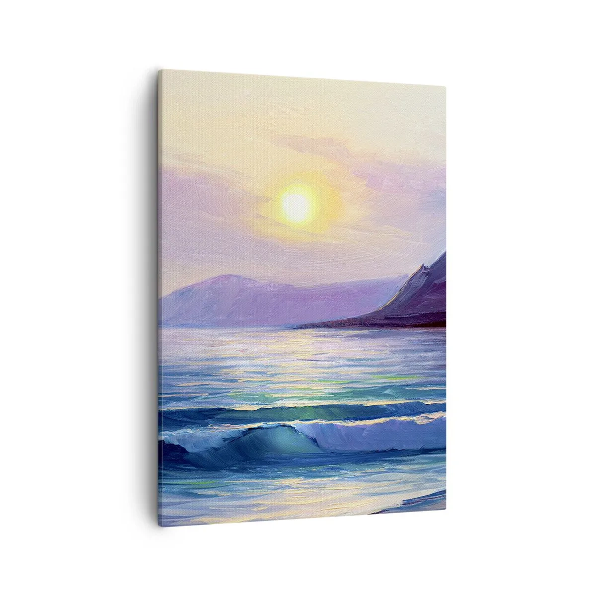 Obraz na plátne - Krištáľ vody a vzduchu - 50x70 cm