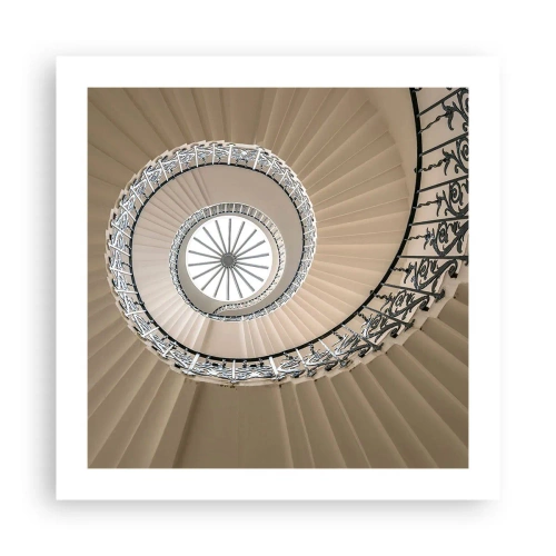 Plagát - Vnútri mušle - 50x50 cm