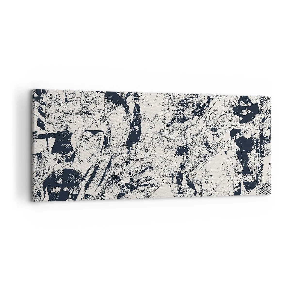 Obraz na plátne - Prelínanie protikladov - 100x40 cm