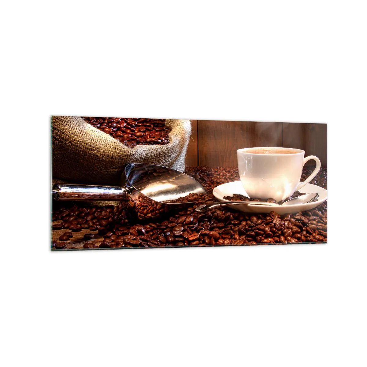 Obraz na skle - Cítite tú vôňu? - 120x50 cm