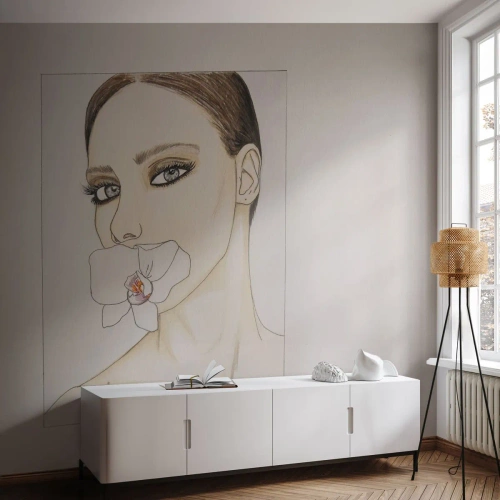 Fototapeta Premium Canvas - Symbol elegancie a krásy - Abstrakcia, Kus, Žena - 250x175 cm