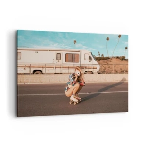 Obraz na plátne - Usmejte sa! - 100x70 cm