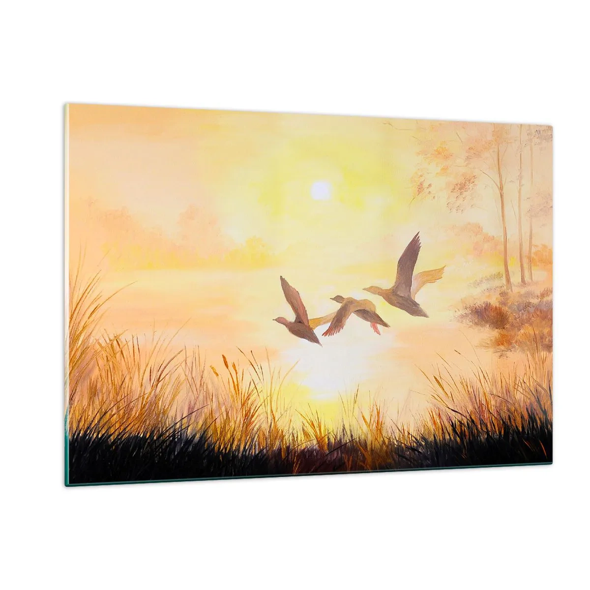 Obraz na skle - Začiatok ďalekej cesty - 120x80 cm