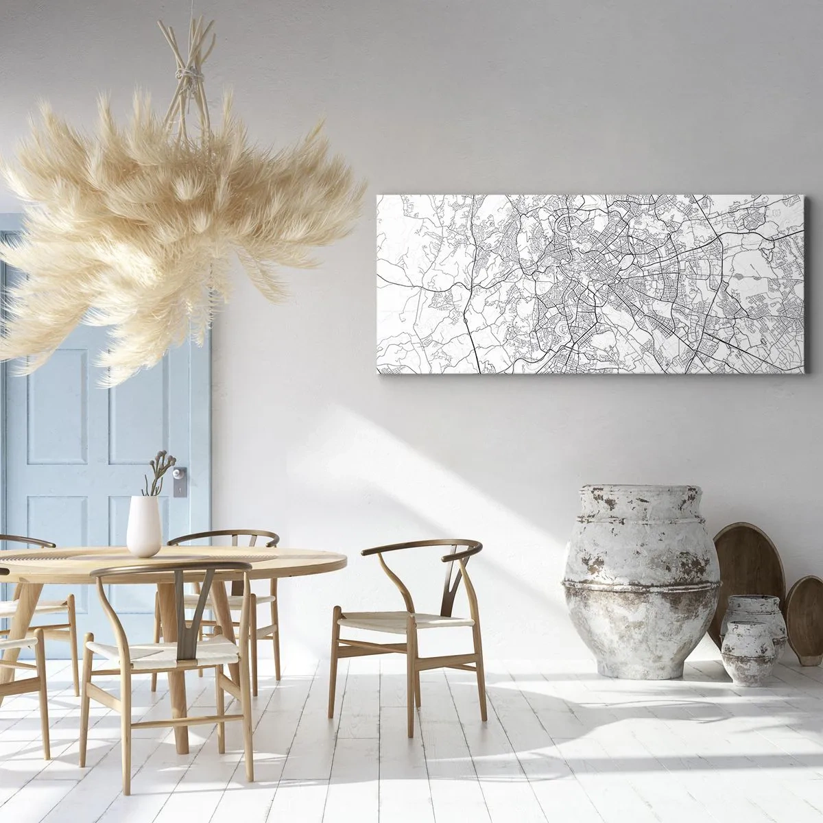 Obraz na plátne - Rímsky kruh - 90x30 cm