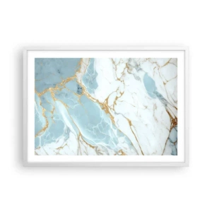 Plagát v bielom ráme - Bohatstvo kameňa - 70x50 cm