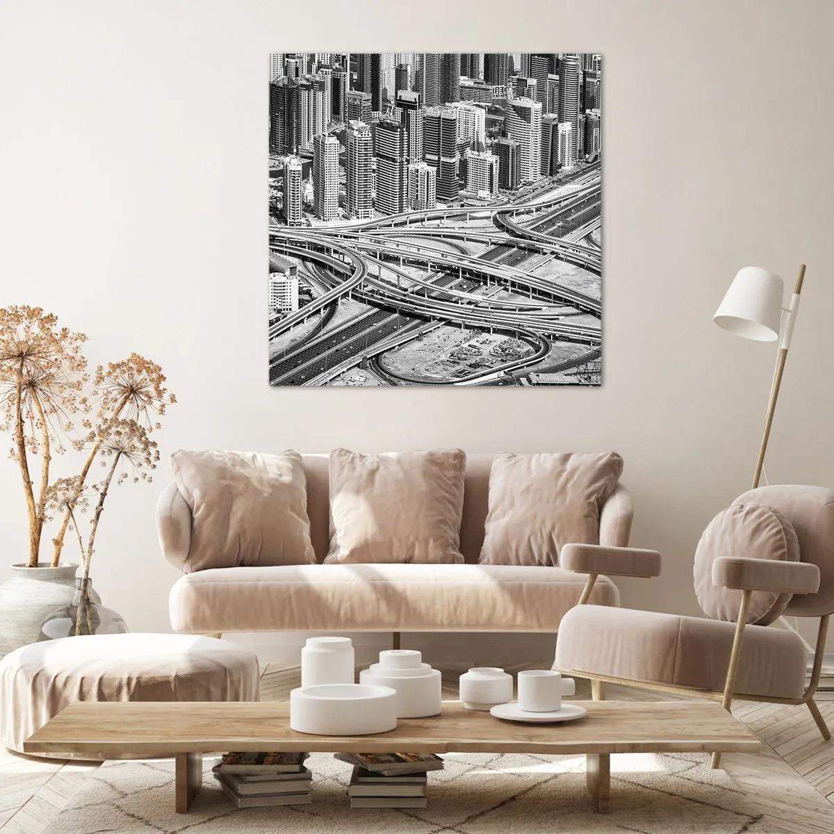 Obraz na plátne - Dubaj – neskutočné mesto - 30x30 cm