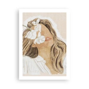 Plagát - Medzi kvetinami - 50x70 cm