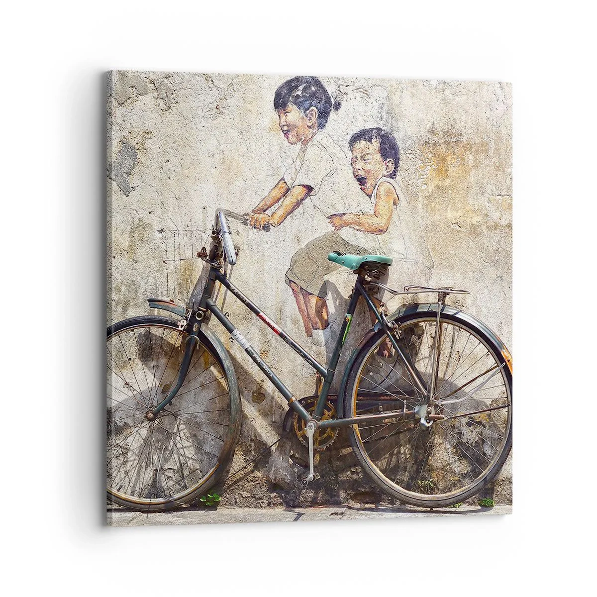 Obraz na plátne - Pravda alebo klam? - 70x70 cm