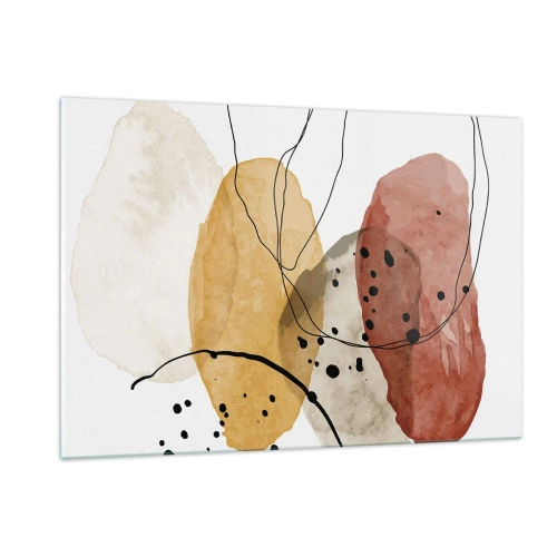 Obraz na skle - Ako ľahký, priezračný vzduch - 120x80 cm