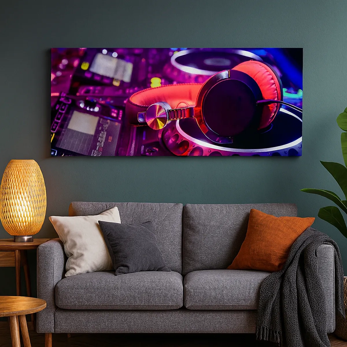 Obraz na plátne - Než začne zábava - 30x30 cm