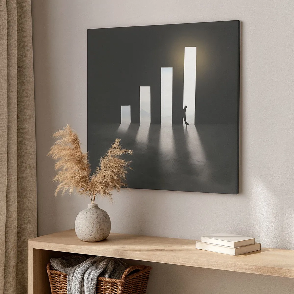 Obraz na plátne - Úspech – impresia - 30x30 cm