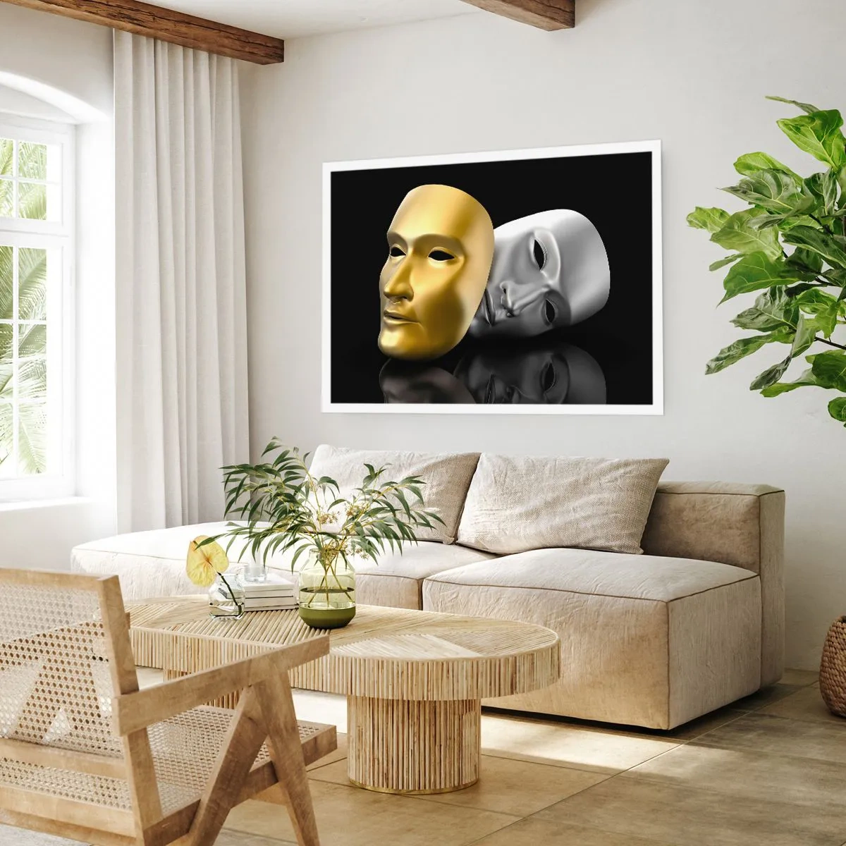 Plagát - Život je divadlo - 91x61 cm