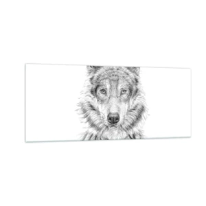 Obraz na skle - Rodený vodca - 100x40 cm