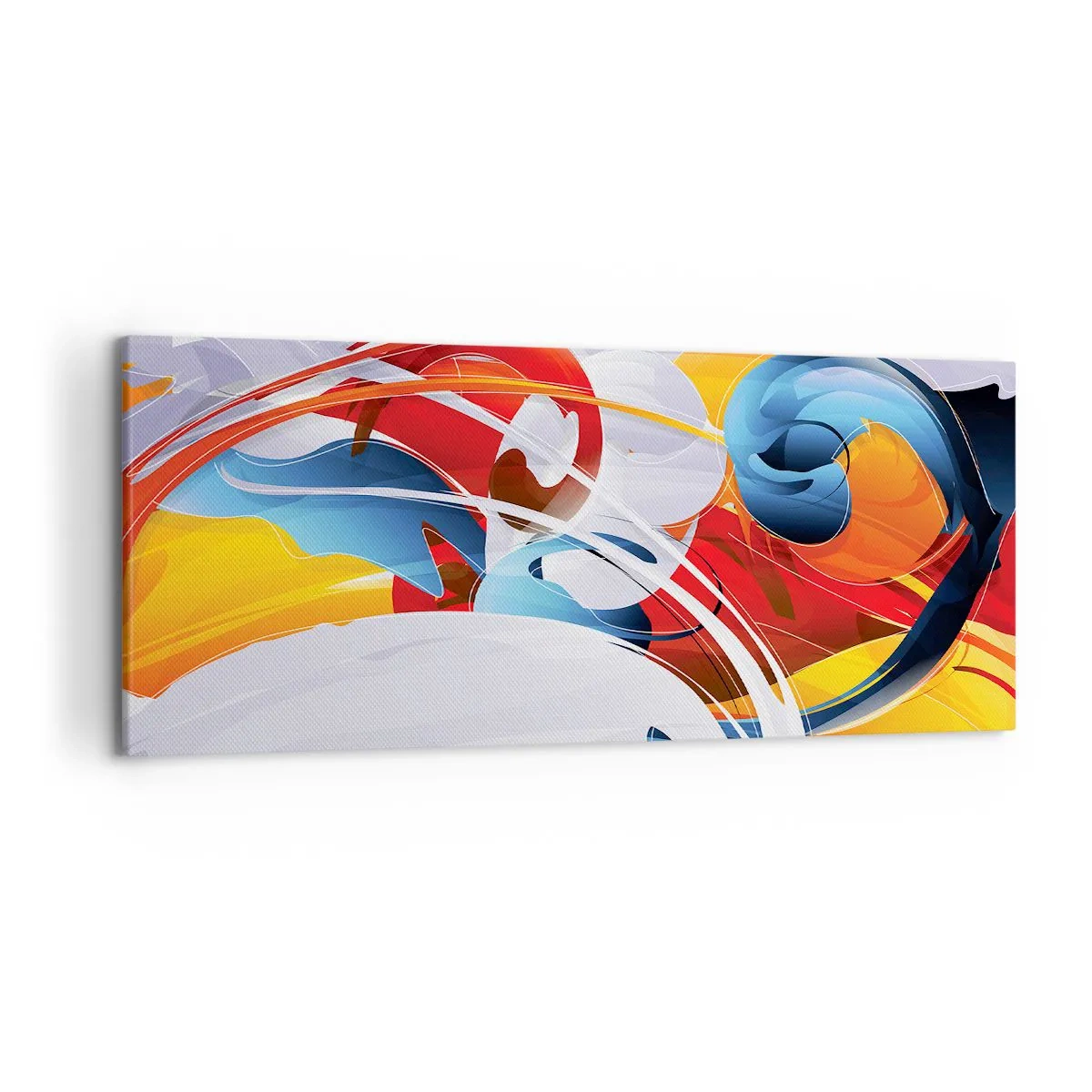 Obraz na plátne - Tanec živlov - 120x50 cm