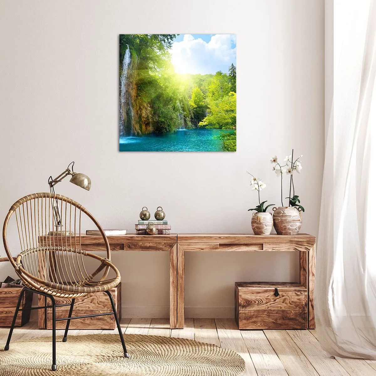 Obraz na plátne - To musí byť Eden - 50x50 cm