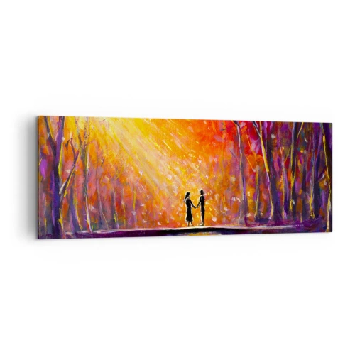 Obraz na plátne - Nebo ich tiež miluje - 140x50 cm