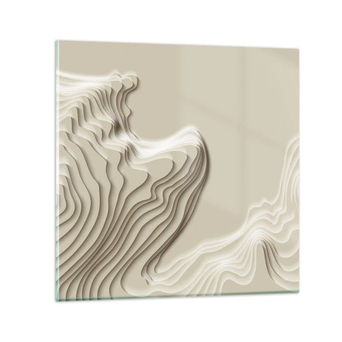 Obraz na skle - Topografia umenia - 30x30 cm