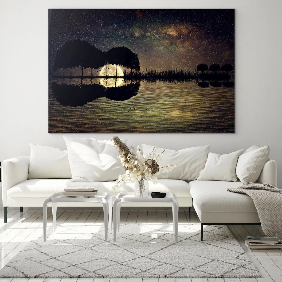Obraz na skle - Noc na konci sveta - 120x80 cm
