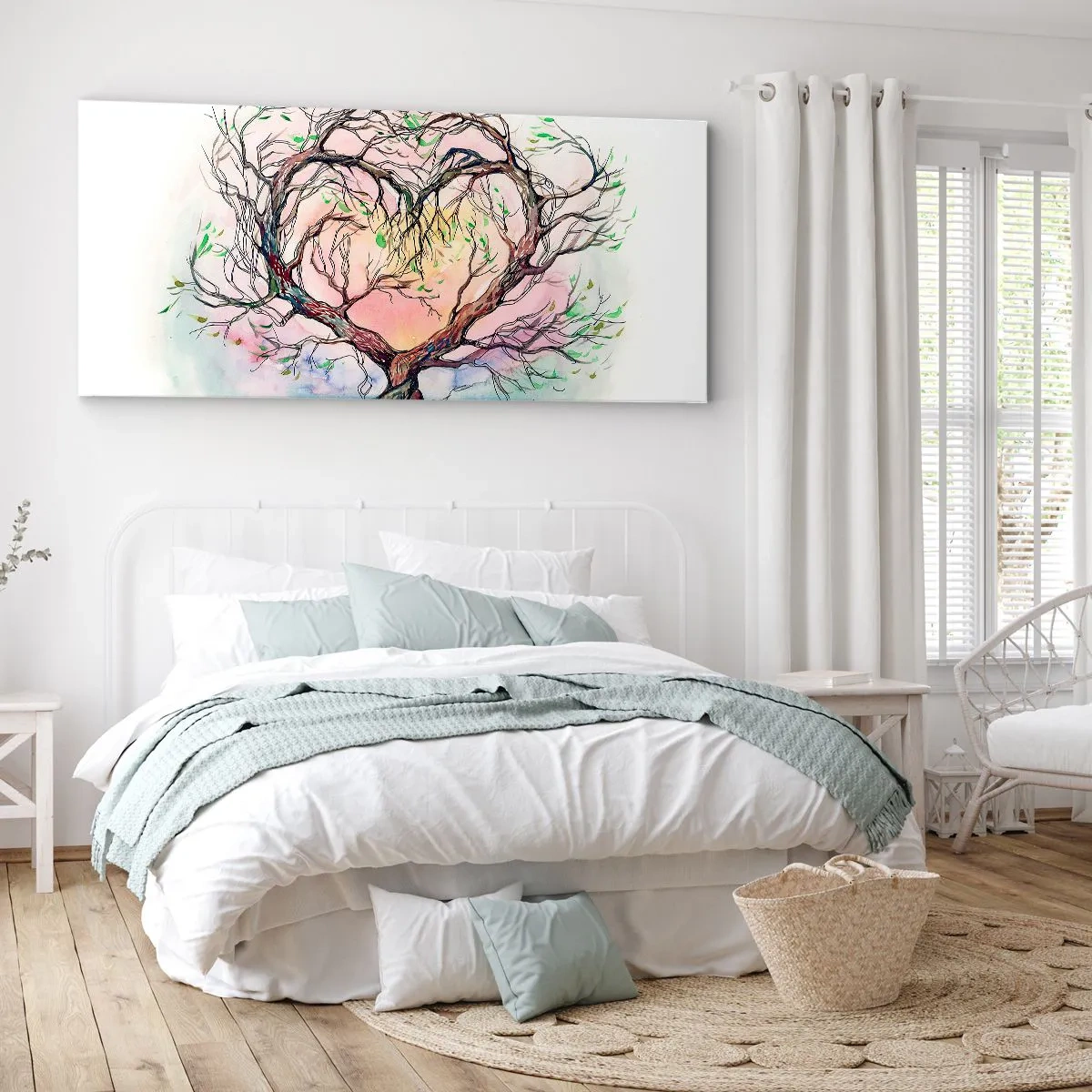 Obraz na plátne - Spoločne proti víchriciam - 140x50 cm