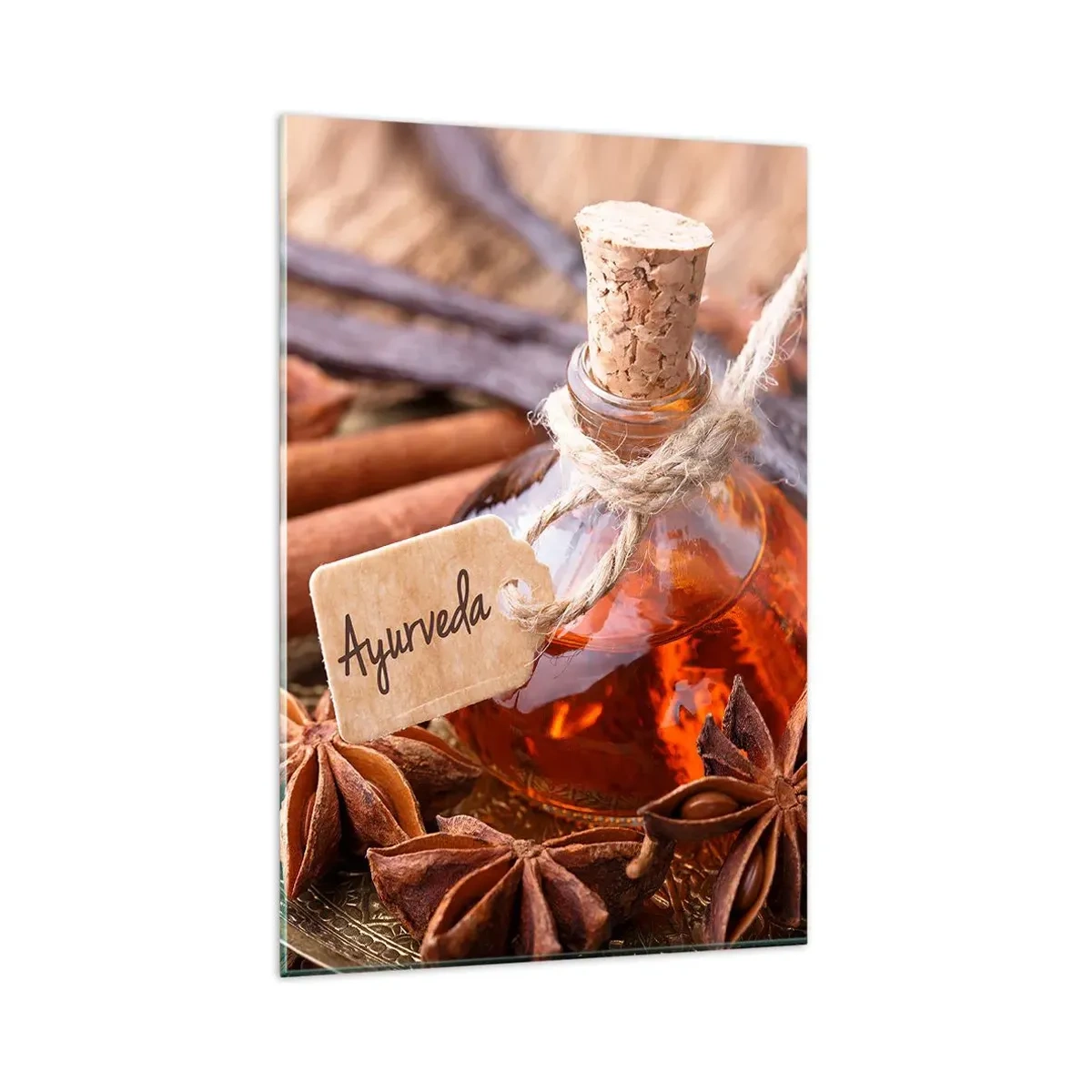 Obraz na skle - K jednote tela a ducha - 80x120 cm