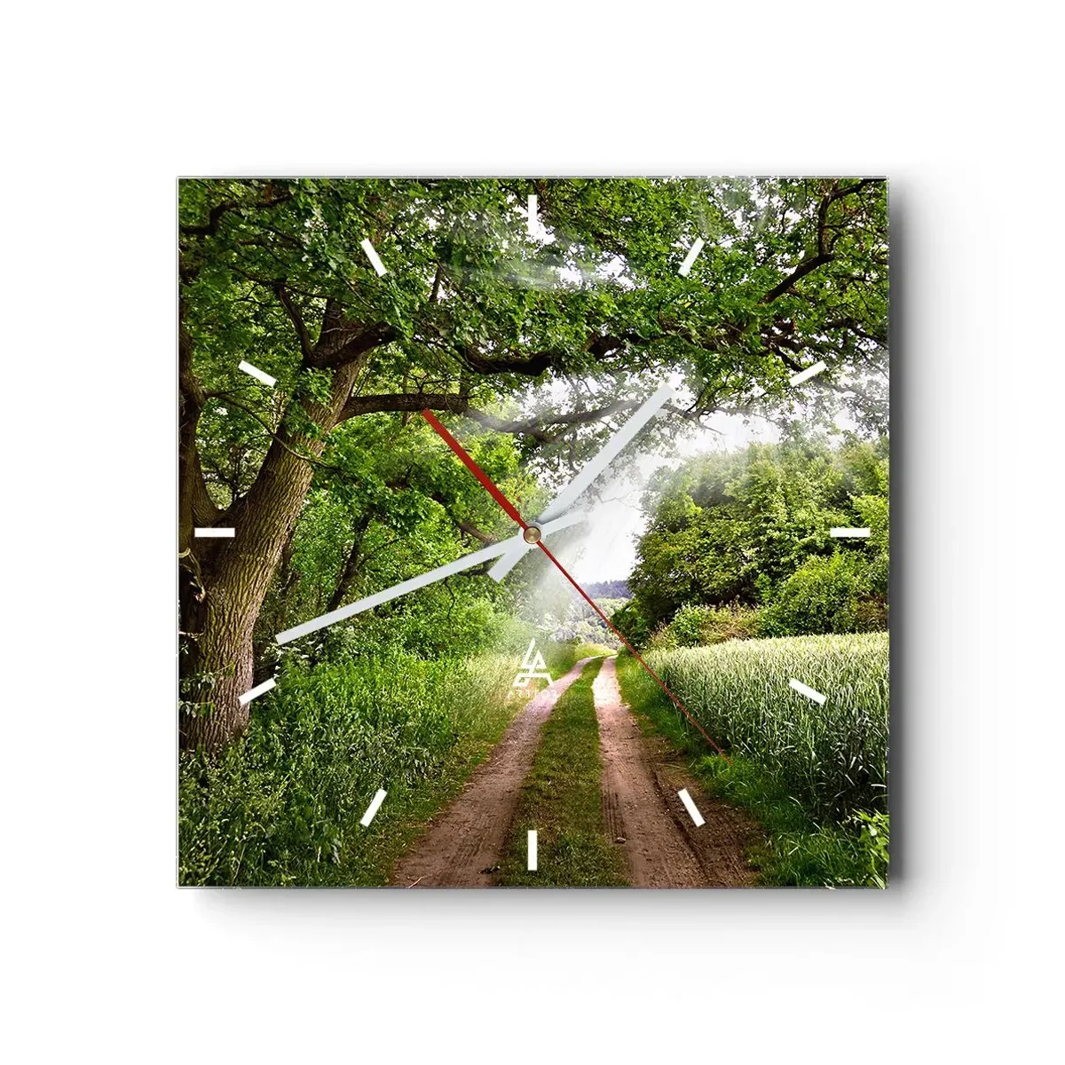 Nástenné hodiny - Et in Arcadia ego - 40x40 cm