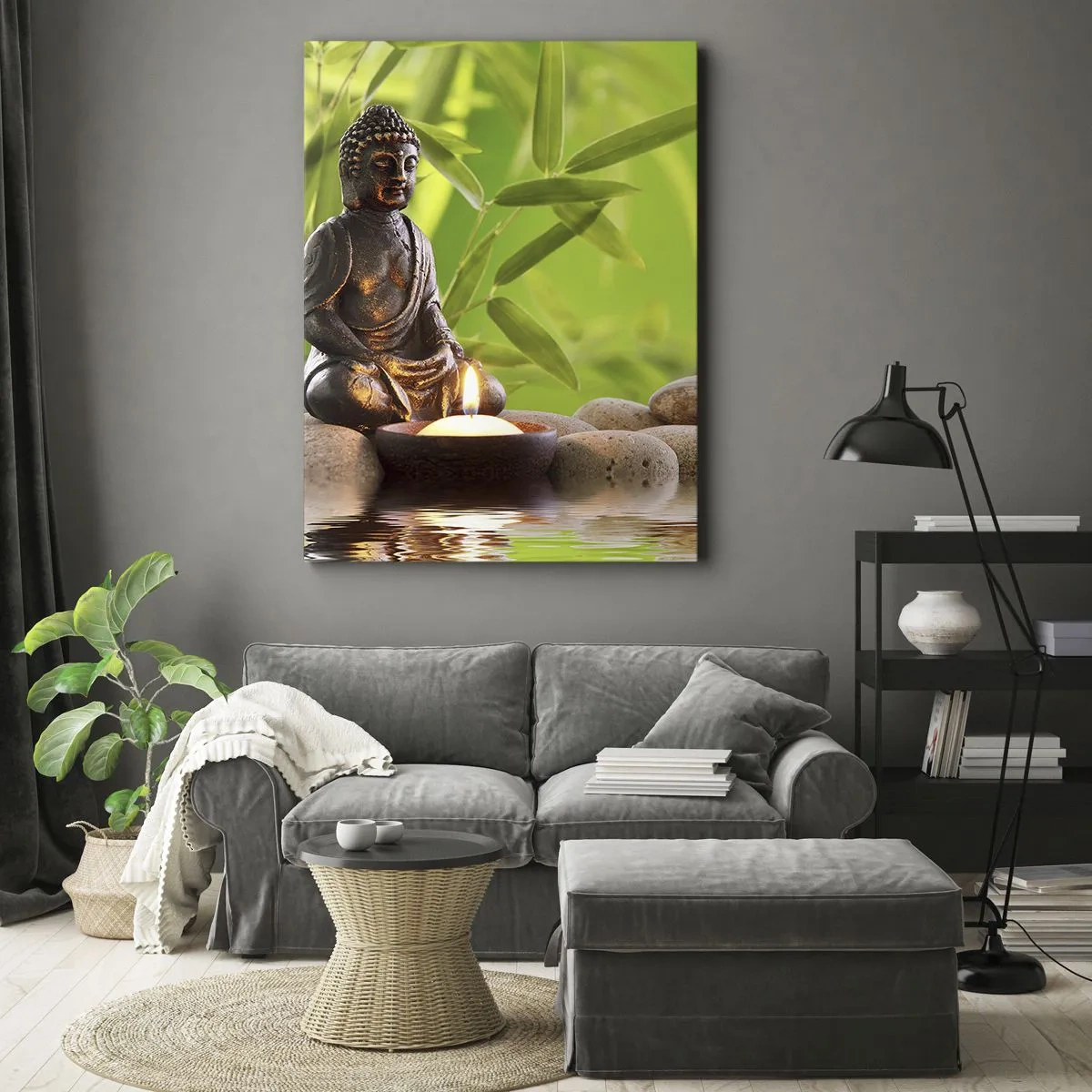 Obraz na plátne - Život je krásny - 50x70 cm