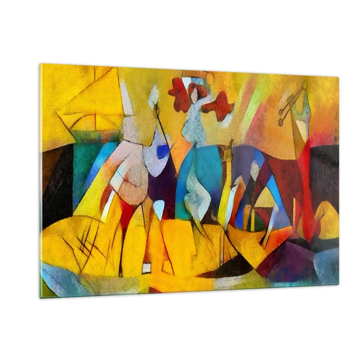 Obraz na skle - Slnko - život - radosť - 120x80 cm