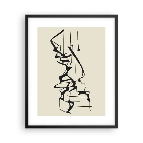 Plagát v čiernom ráme - Možná krajina - 40x50 cm