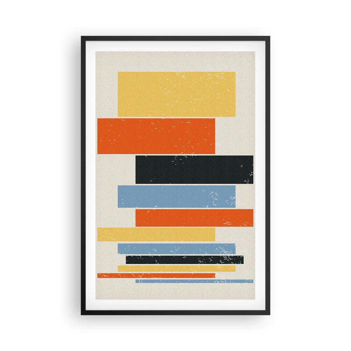 Plagát v čiernom ráme - Záznam hudby - 61x91 cm