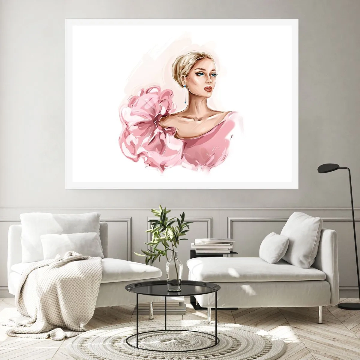 Plagát - Ako maľovaná… - 91x61 cm