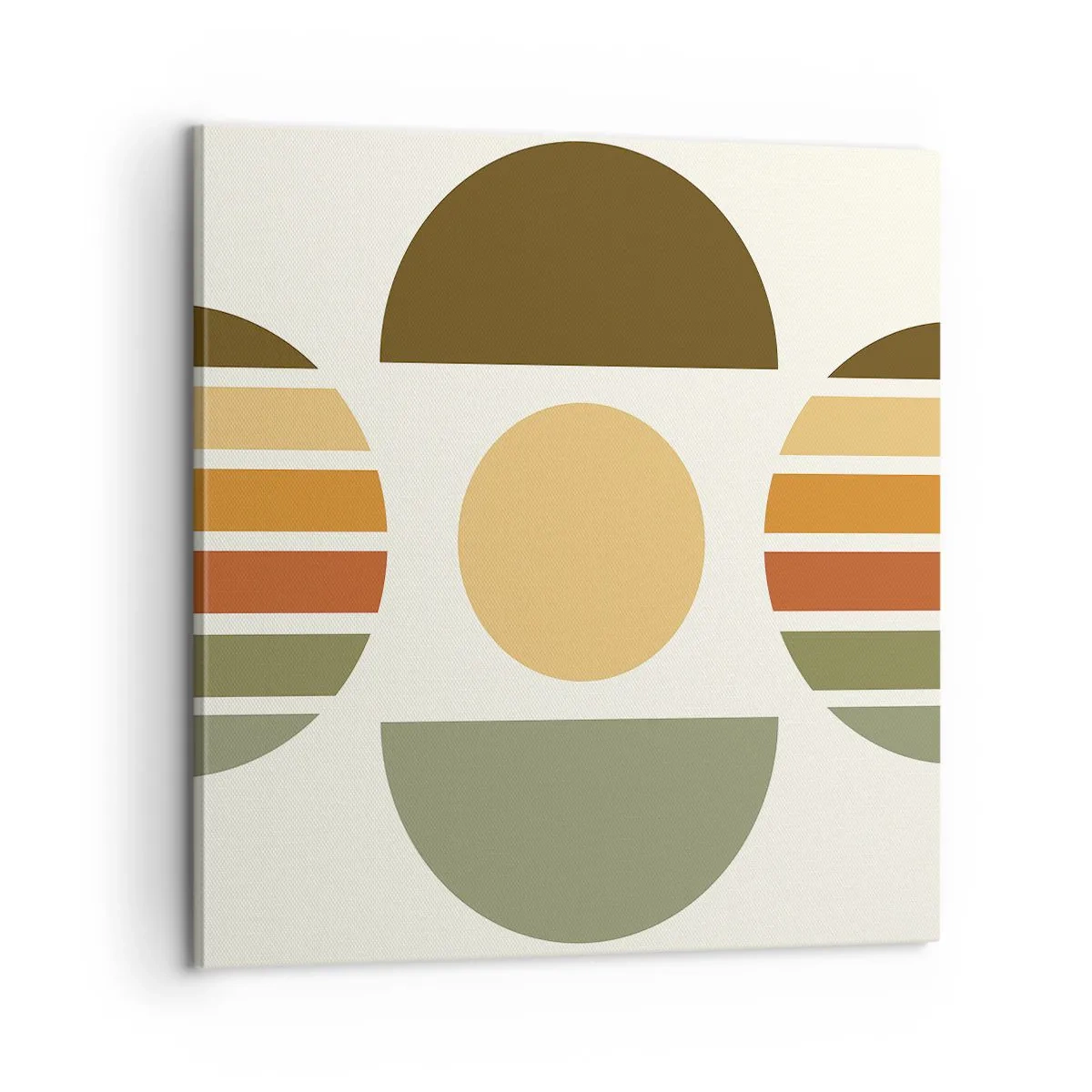 Obraz na plátne - Vo farbách zeme - 60x60 cm