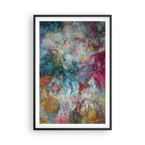 Plagát v čiernom ráme - V plnom rozkvete - 61x91 cm
