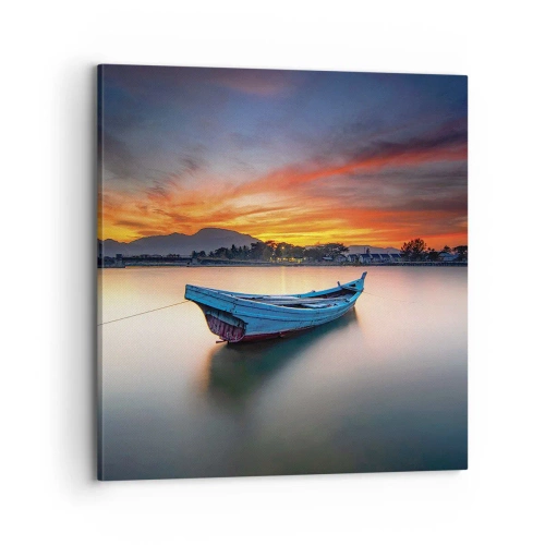 Obraz na plátne - Blíži sa dobrá noc - 70x70 cm