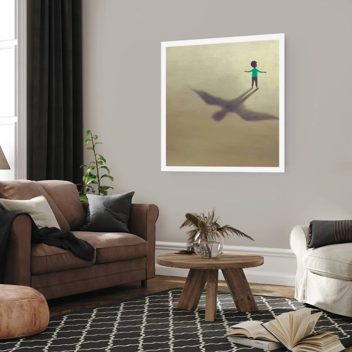 Plagát - Hrdina budúcnosti - 60x60 cm