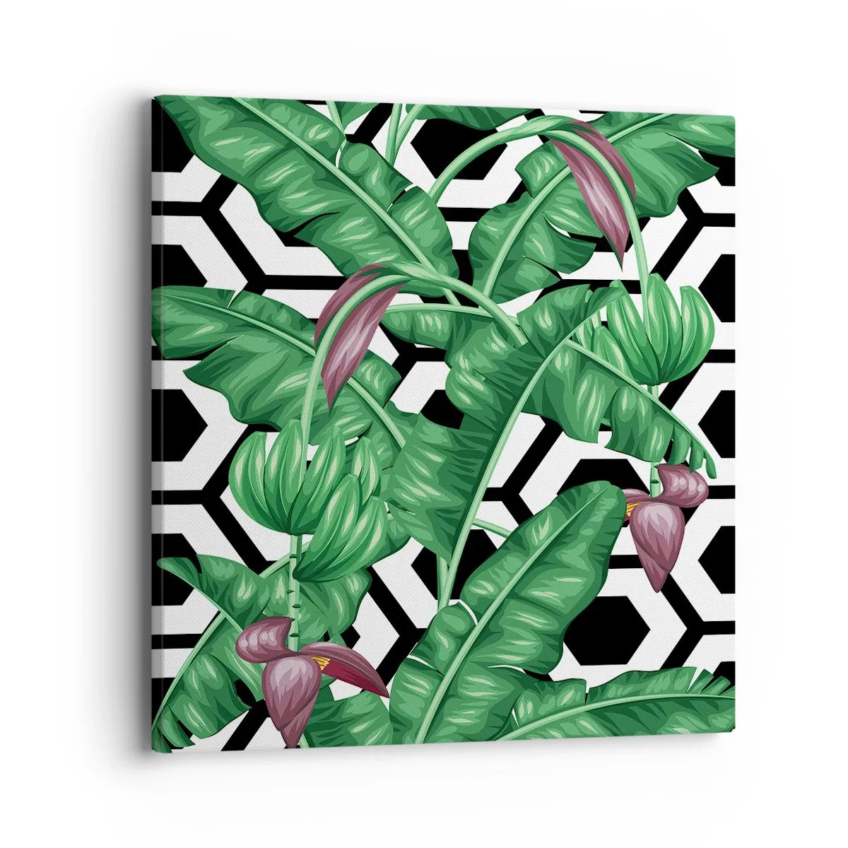 Obraz na plátne - Symetrická kompozícia od prírody - 40x40 cm