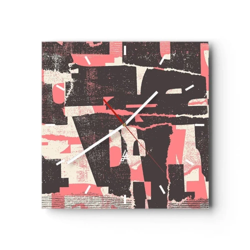 Nástenné hodiny - Celý tento zhon - 30x30 cm