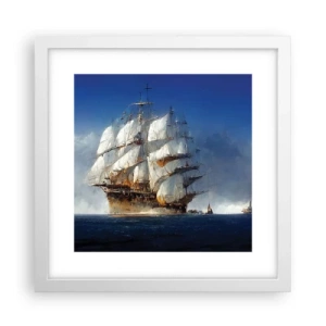 Plagát v bielom ráme - The great glory! - 30x30 cm