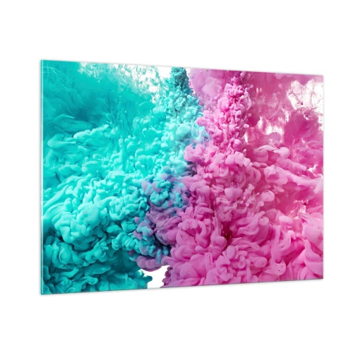 Obraz na skle - Rozhodujúci stret - 100x70 cm